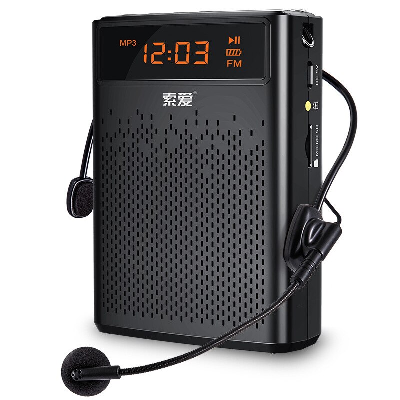 Amplificateur de voix Audio sans fil Portable, Microphone filaire, haut-parleur d&#39;enseignement Mobile, haut-parleur spécial pour Guide touristique