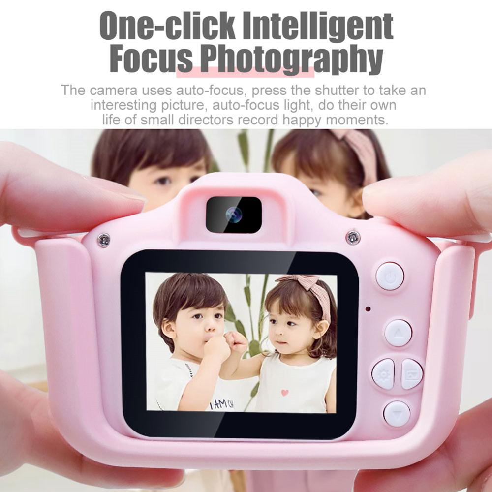 X5s 2.0 '' 20mp mini børnekamera ips skærm  hd 1080p børn digitalt fotokamera legetøj med 600 mah lithium batteri jul