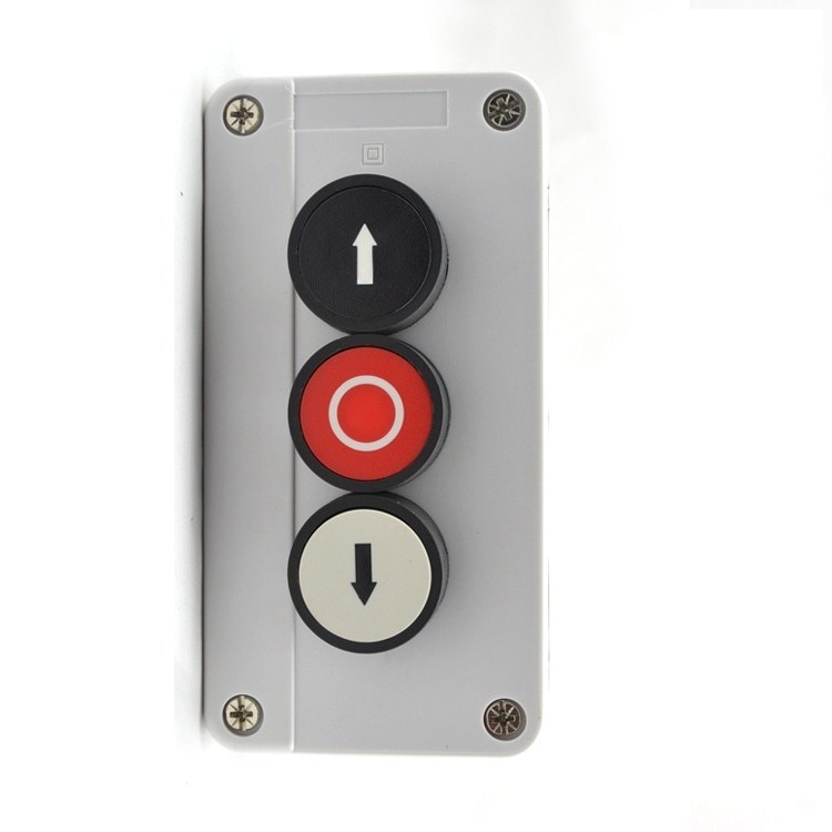 electric exit release push button station for automatic barrier gate door opener motor