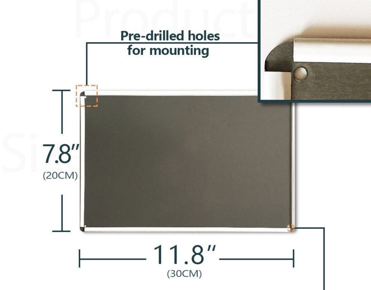 "Smoking Area" Sign |8" x 12" Aluminum