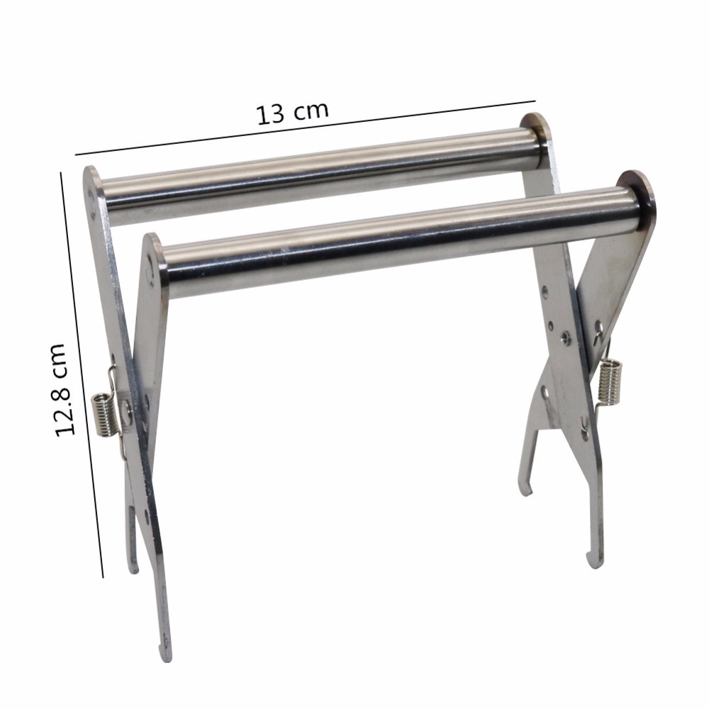 Cadre de ruche à pince pour abeilles, 1 pièce, boîte de nid d&#39;abeille, support de cadre, Capture de matériel apiculteur, système d&#39;élevage de reine des abeilles: Gris clair