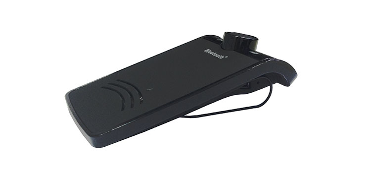 Bil håndfri trådløs bluetooth solskærm klip højttaler håndfri dobbelt-standby indbygget telefon højttaler musikafspiller stemmeprompt