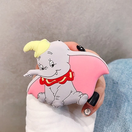 3D Universal mobile Phone Stretch Bracket Cartoon Air Bag Phone Expanding phone Stand Finger car phone Holder: Dumbo