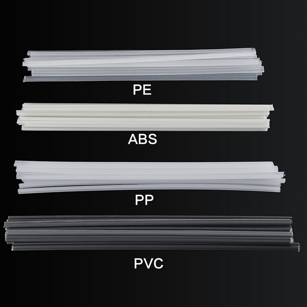 50 Stuks Plastic Lassen Staven Bumper Reparatie Abs/Pp/Pvc/Pe Lassen Sticks Lassen Solderen Supplies Grijs wit Zwart Beige Kleur