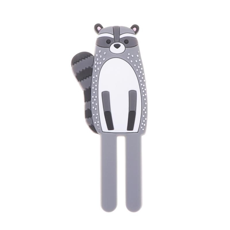 Cute Animal Magnetic Hooks Removable Fridge Sticker Refrigerator Message Non-trace Magnet Coat Hanger Key Holder Storage Hook: SKU-3