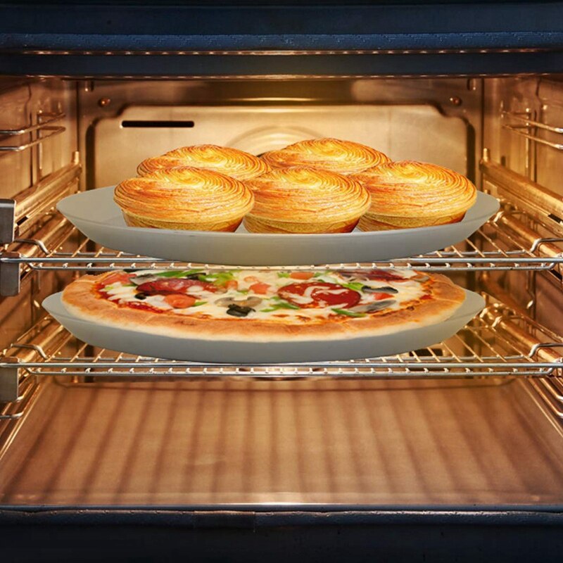 Pizza Bakken Pan Pizza Dikke Bodem Pizza Gemeenschappelijke Hart Pizza Bakken Tools Circulaire Bakken Pizza Bakplaat Mold Oven Bakken tra