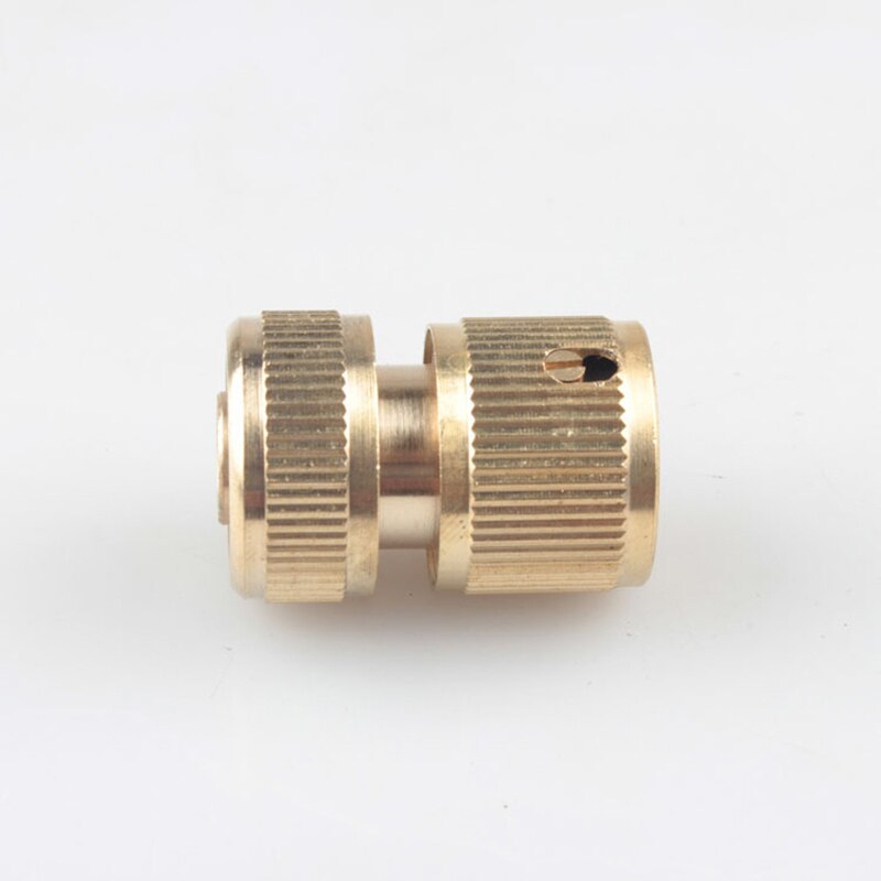 DSHA Metal Garden Water Hose Connector Can Be Through Water Pipe Connector Accessories Watering Garden Hose Connector