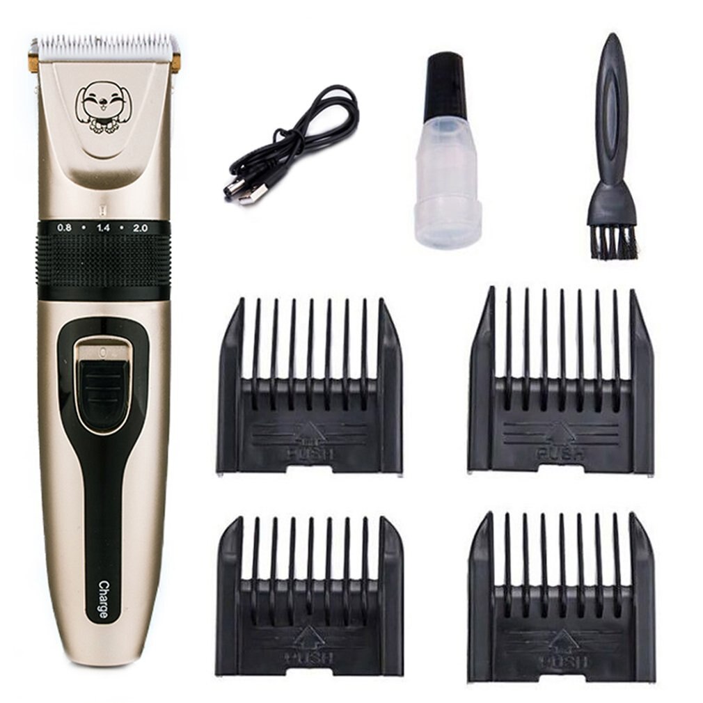 Pet dog electric clipper shaver S700 ABS trimming haircut artifact Ceramic head Strong momentum: Purple 