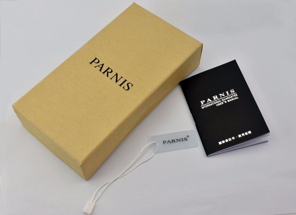 Caja de reloj Parnis compatible con pulseras Parnis