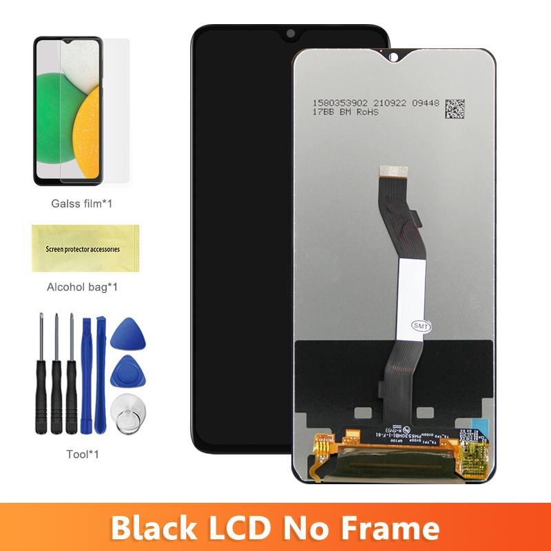6.53" Screen for Xiaomi Redmi Note 8 Pro M1906G7I M1906G7G Lcd Display Touch Screen with Frame for Redmi Note 8 Pro Replacement: Linen