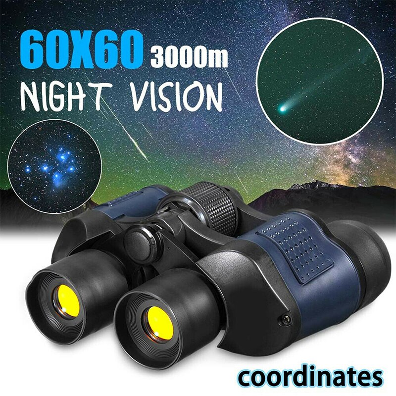 60X60 Zoomt Dag/Nachtzicht Outdoor High-Definition Verrekijker Telescoop Met Opbergtas Sets USJ99
