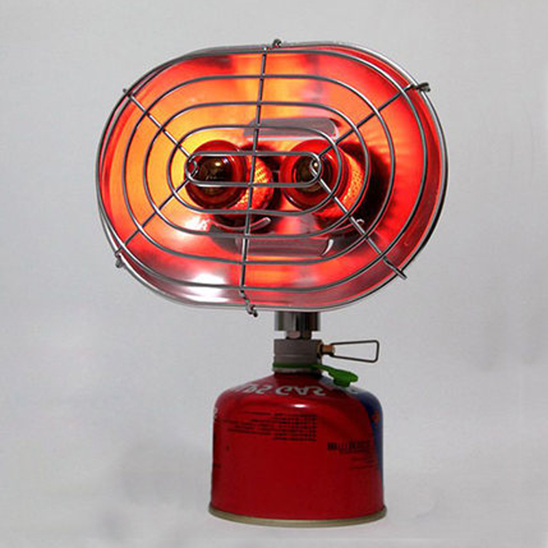 Portable Butane Heater For Camping - Rapid Heating Outdoor Stove With Emergency Blanket | Mini Heater For Hiking, Fishing