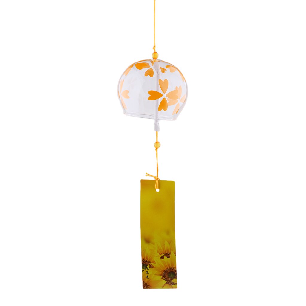 japonaise verre vent cloche Furin vent carillons maison suspendus décor: 13