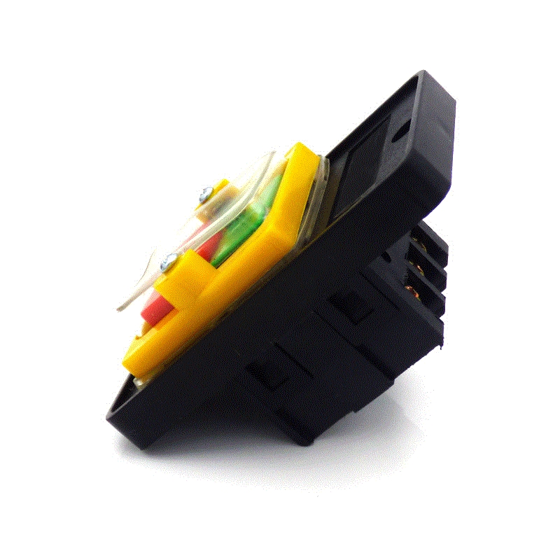 Ac 380V 2KW Op/Off 3 Fase Water Proof Vergrendeling Plastic Power Motor Boor Saw Cutter Start Stop schakelaar KAO-5M