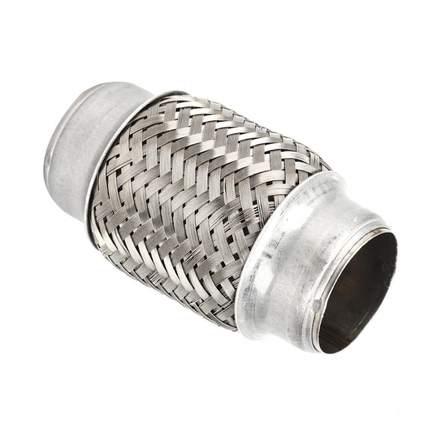 38 x 102mm 1.5 x 4in udstødningsrør fleksible rør flexi samling reparation rør udstødning samling rustfrit stål biltilbehør