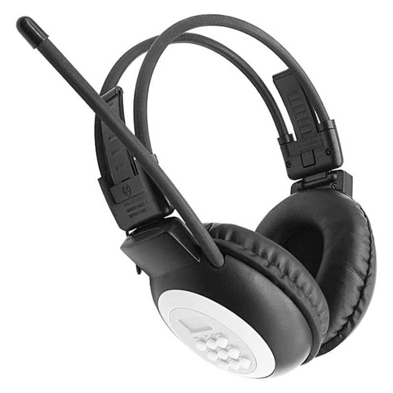 Draagbare Persoonlijke Fm Radio Hoofdtelefoon, Draadloze Headset Met Radio Ingebouwd Voor Wandelen, Joggen, Dagelijks Werk