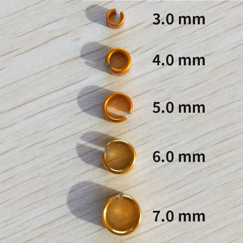 2pcs Bird Metal Open Foot Ring with Number Parrot Open Foot Open Ring Pigeon Supplies Bird Appliances For Animal Rescue Center