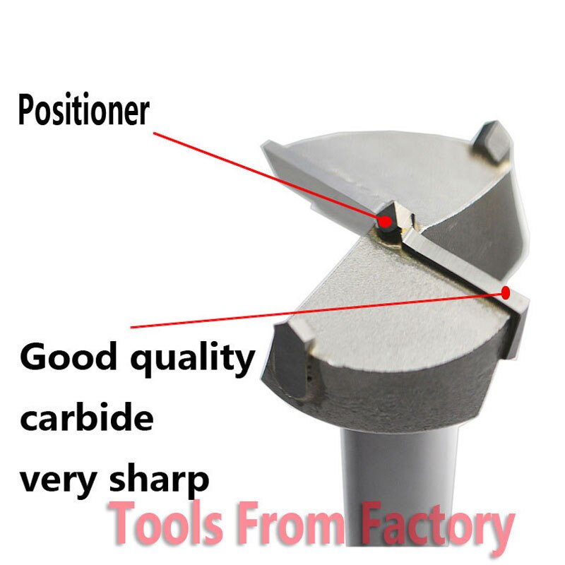 1pc 53mm cnc woodworking reamer hole alloy drill holes saw tool