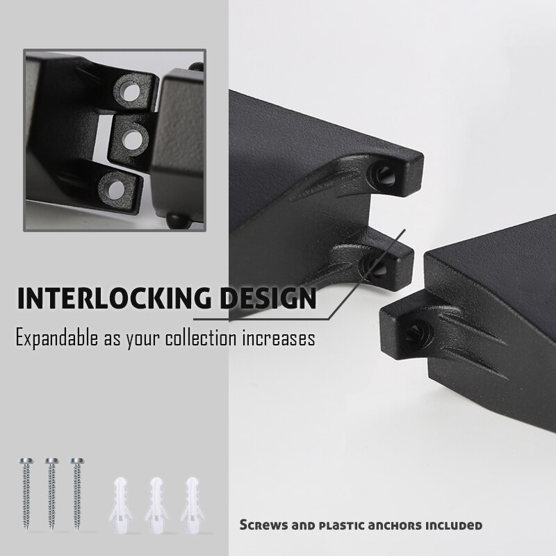 Vertical 6 Fishing Rod Racks Wall Stand Holder Tackle Ceiling Fish Pole Holder Stand Garage Storage Rack EVA Foam