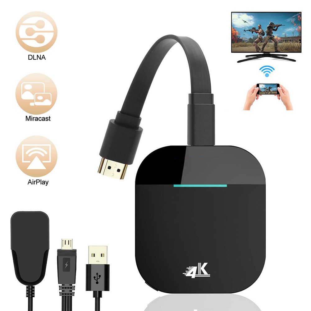 4K Wifi Display Dongle Wireless Hdmi Display Adapter 5G Wifi Tv Stick Display Ontvanger Voor Tv Projector Monitor hdmi Apparaten