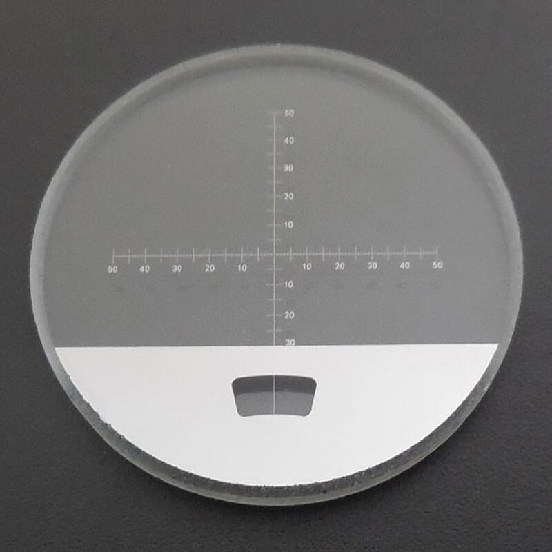 Microscope Accessory Cross Eyepiece Micrometer with Horizontal and Cross Line Diameter 22mm for Biological Microscope