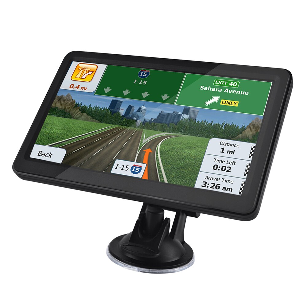 7 "Hd Fm Bluetooth Auto Gps-navigatie Europa/Noord-amerika Kaart Sat Nav Ruck Gps Navigators Auto met Alarm Bericht