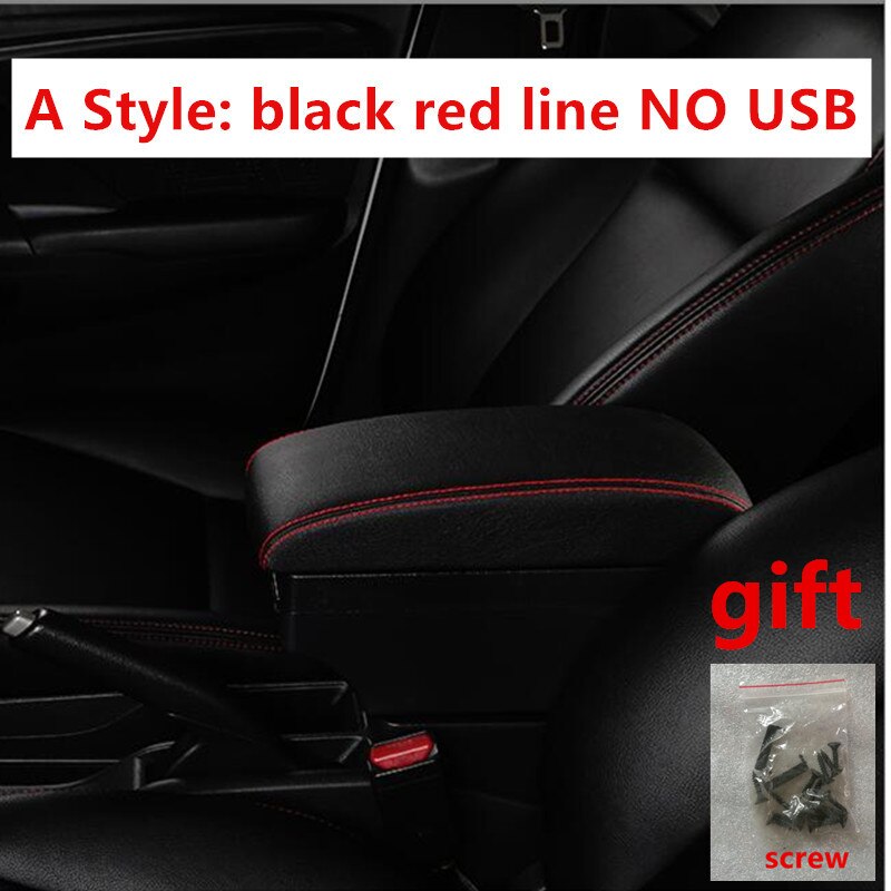 For VW Golf 7 armrest box USB Charging interface heighten central Store content box accessories parts