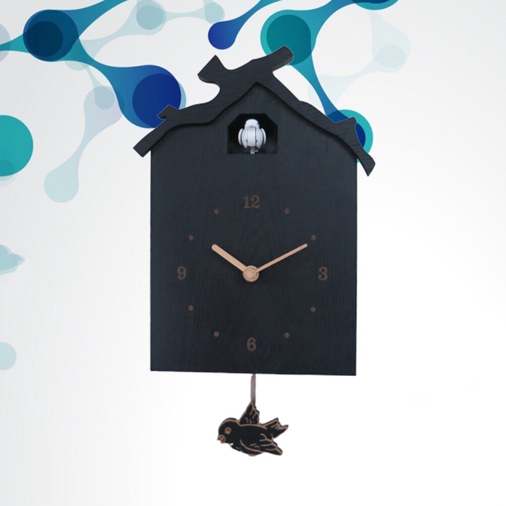 1PC Cuckoo House Hanging Clock Wall Clock Wooden C... – Grandado