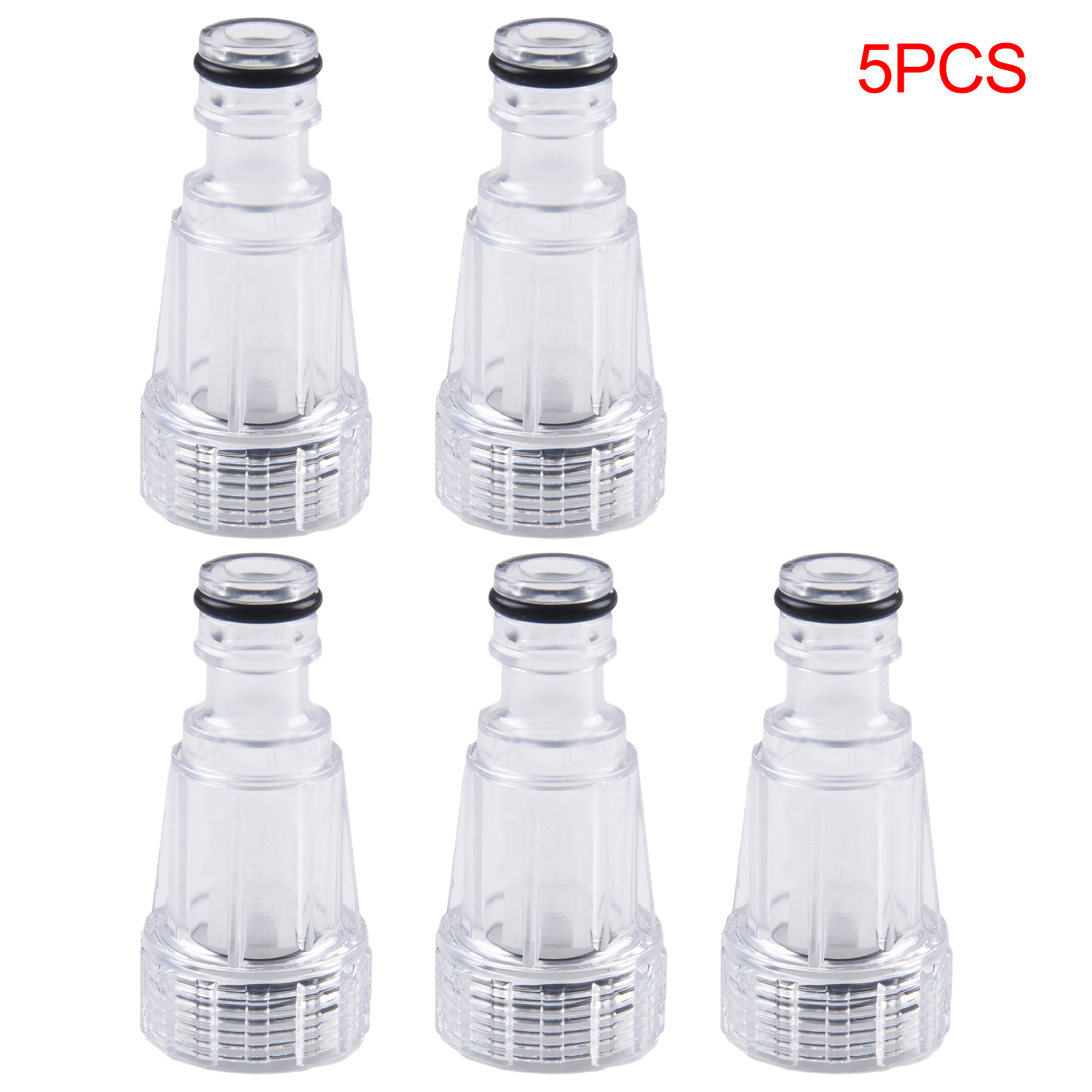 5pcs High Pressure Washer Water Filter Car Clean Machine Water Filter High Pressure Water Connector Garden Tools