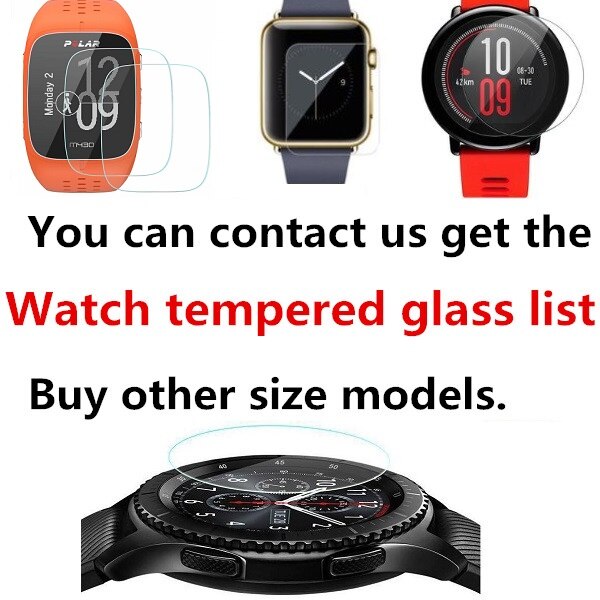 10Stck Gehärtetem Glas Bildschirm Schutz für Suunto spartanisch Trainer Handgelenk HR Runde Clever Uhr Suunto 5 Schutzhülle Film: Kaufen andere Größe