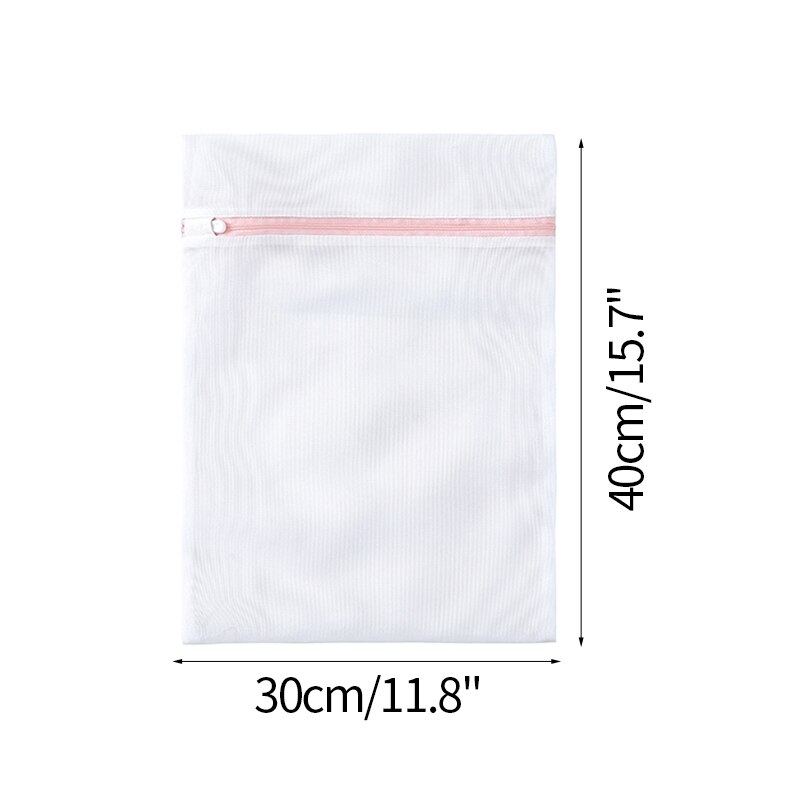 7 Sizes Laundry Bag Washing Machines Mesh Dirty Clothes Wash Mesh Coarse Net Laundry Basket for Underwear Bra Storage Organizer: S2 Laundry Bag