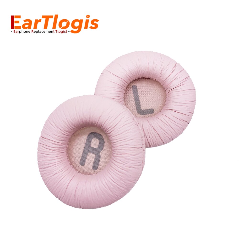 EarTlogis Replacement Ear Pads for SONY WH-CH500 CH 500 Wireless Bluetooth Headset Parts Earmuff Cover Cushion Cups Pillow: Pleats Pink