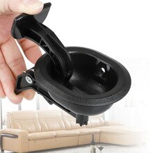 Universal Recliner Replacement Pull Handle Chair Sofa Couch Release Lever Black Plastic Release Lever Handle