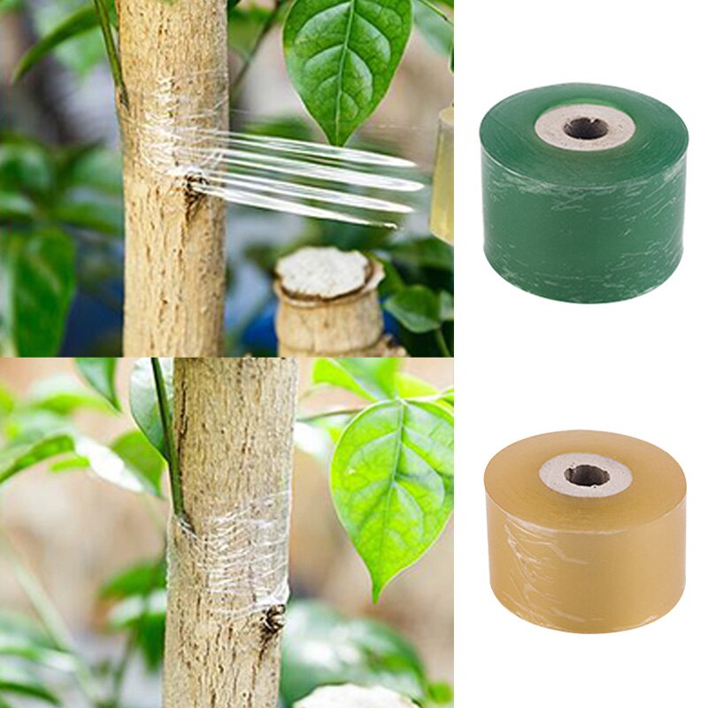Cinta de unión de jardín 2-5cm cinta de injerto de árboles frutales cinta elástica para jardinería o vivero accesorios de herramientas de injerto para árboles