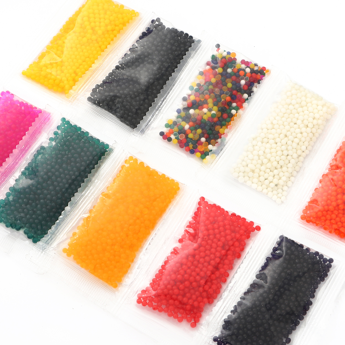 Bolas de hidrogel para decoración del hogar, bolas de gelatina para niños, Bolas Mágicas de Gel para cultivo, perlas para decoración de jardín, 1000 unids/lote
