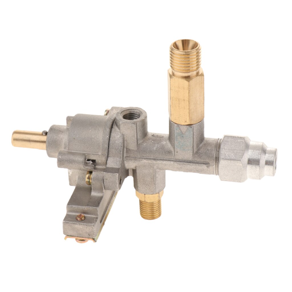 1/4 Inch LH Gas Oven Stove Burner Main Control Valve Y Type Three-way Control Valve