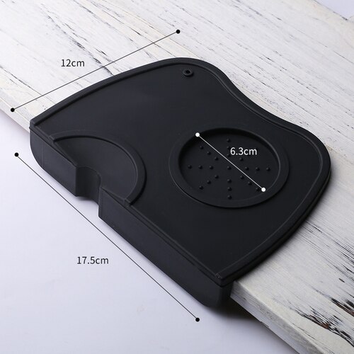 Aluminum alloy 51 mm tamping machine manual coffee powder hammer coffee barista tool machine accessories tool pad: L