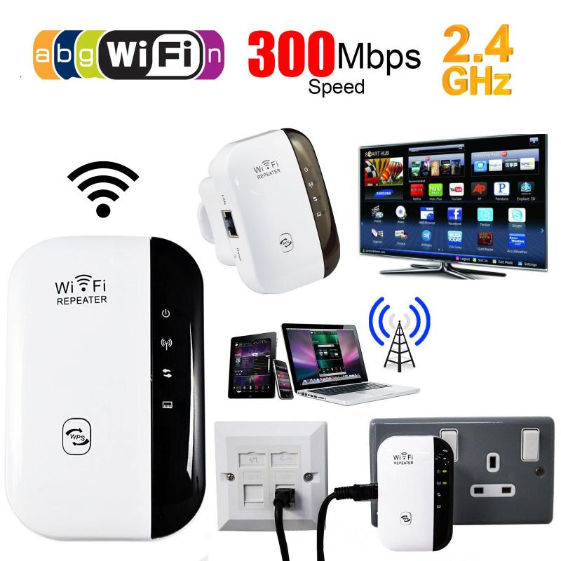 WiFi Repeater Verstärker WiFi Extender 300Mbps Wireless WiFi Signal Verstärker Wi-Fi Range Extender Booster 802,11 N Access Point