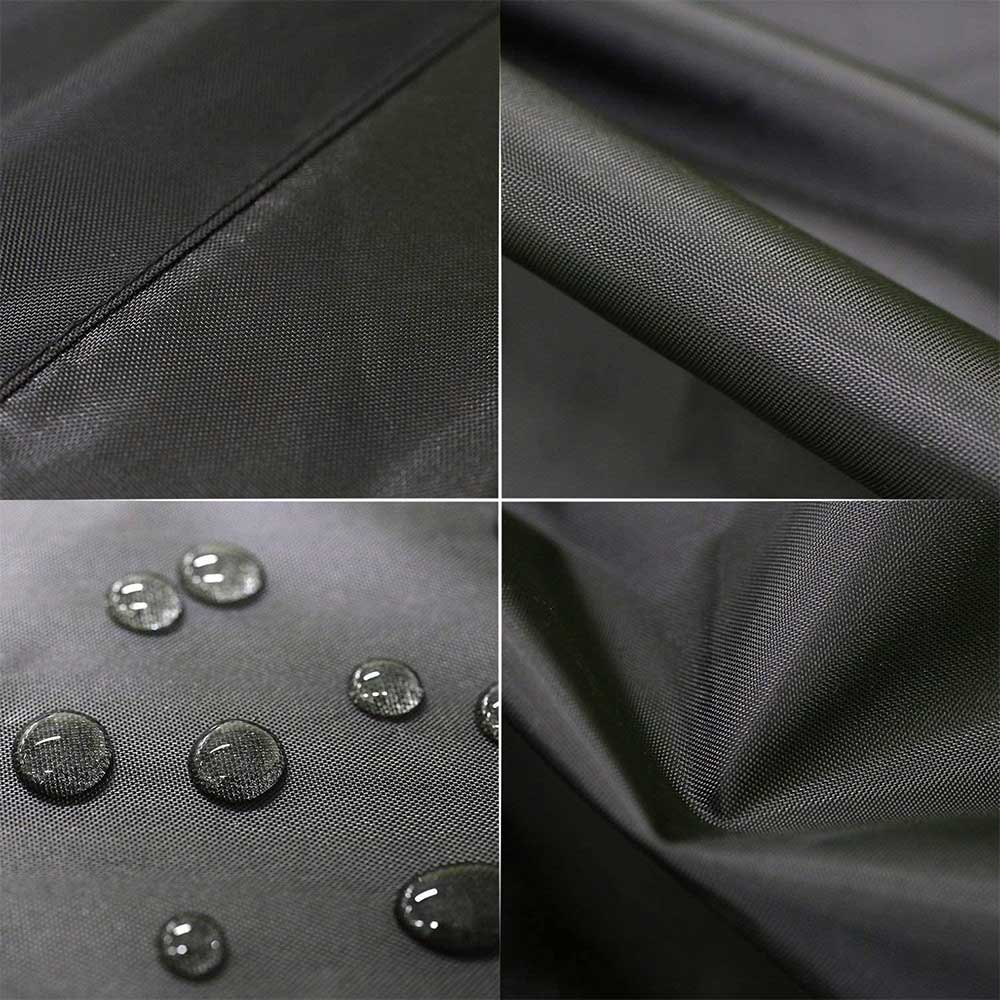 Washing Machine Cover Waterproof Dust-Proof Household Washing Machine Balcony Sunscreen Cover Oxford Grey/Black Dustproof
