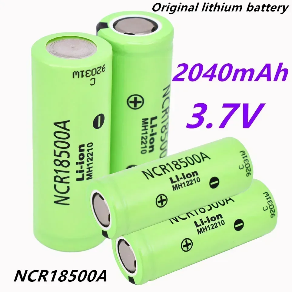 18500a 3.7V NCR 18500 2040mAh 100% Original For 3.6 V Battery for Toy Flashlight Ect