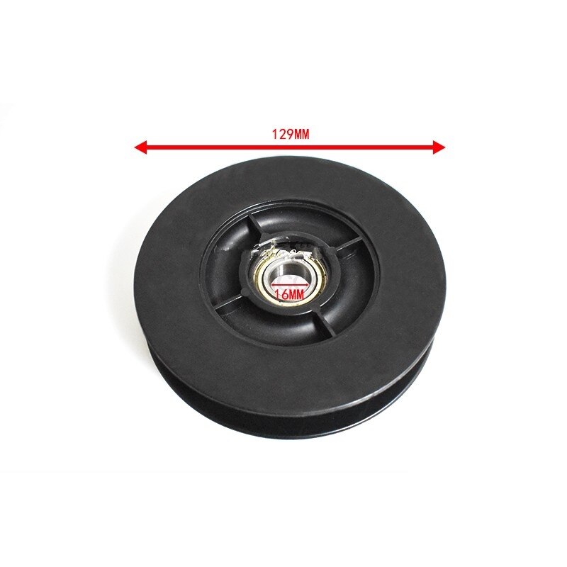 Poulie de chariot élévateur de , tubes en nylon et plastique, roue de guidage, 1612926mm, accessoires applicables