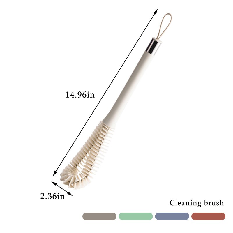 38Cm Ultra-Lange Borstel Is Een Flexibele Borstel Voor Reinigen Smalle-Mouthed Water Flessen, huishoudelijke Schoonmaakmiddelen Gereedschappen