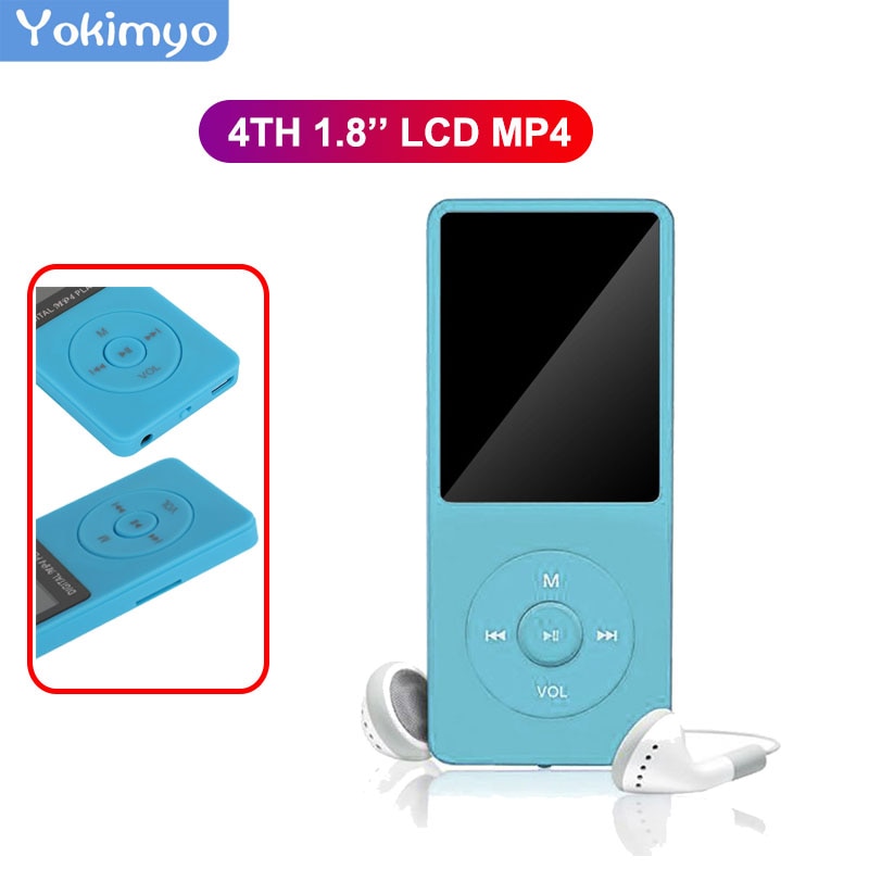 Reproductor Mp3 y Mp4 portátil para Ipod, Radio Fm, colorida, para música y vídeo, Lcd de 1,8 pulgadas