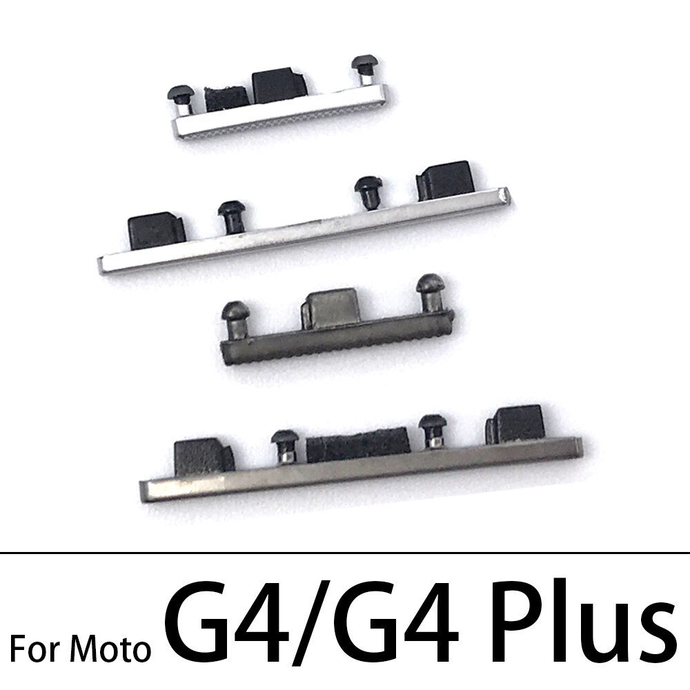 2 sztuk, przyciski boczne przyciski zasilania i głośności zamiennik dla Motorola Moto G4 grać G6 grać G4 Plus G5S G6 /G6 Plus G5 Plus G5S Plus