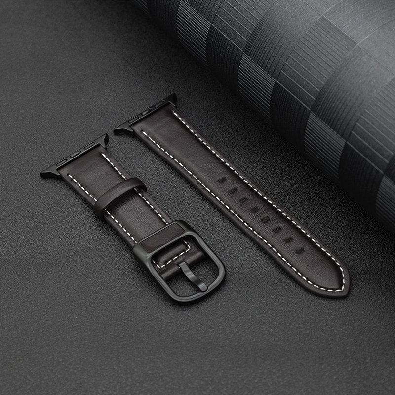 Siliconen + PU lederen band voor Apple horlogeband 44 mm 40 mm 45 mm 41 mm 42 mm 38 mm 49 mm armband iwatch serie Ultra 2 9 SE 8 7 6 5 4: Red black / 12mm