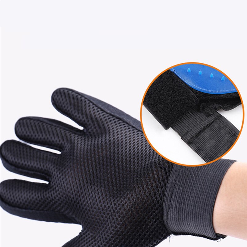 5 farben Handschuh Für Katzen Hunde Pflege Kämme Pet Haar Entferner Haarbürste Für Kleine Medium Große Tiere Liefert Pet Accessoies