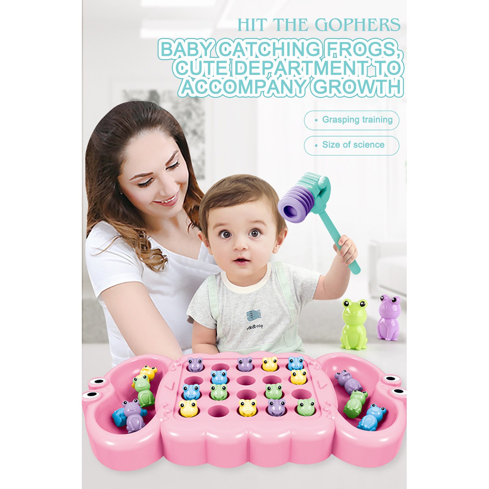 Baby Vangen Kikkers G Reedy Bonen Vroeg Leren Desktop Speelgoed Fun Dubbele B Attle Kinderen Pop Speelgoed Voor Kinderen Meisje jongen