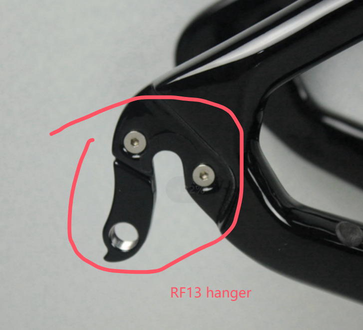 CECCOTTI-Support de dérailleur arrière pour vélo de route, convient uniquement au modèle de la CECCOTTI