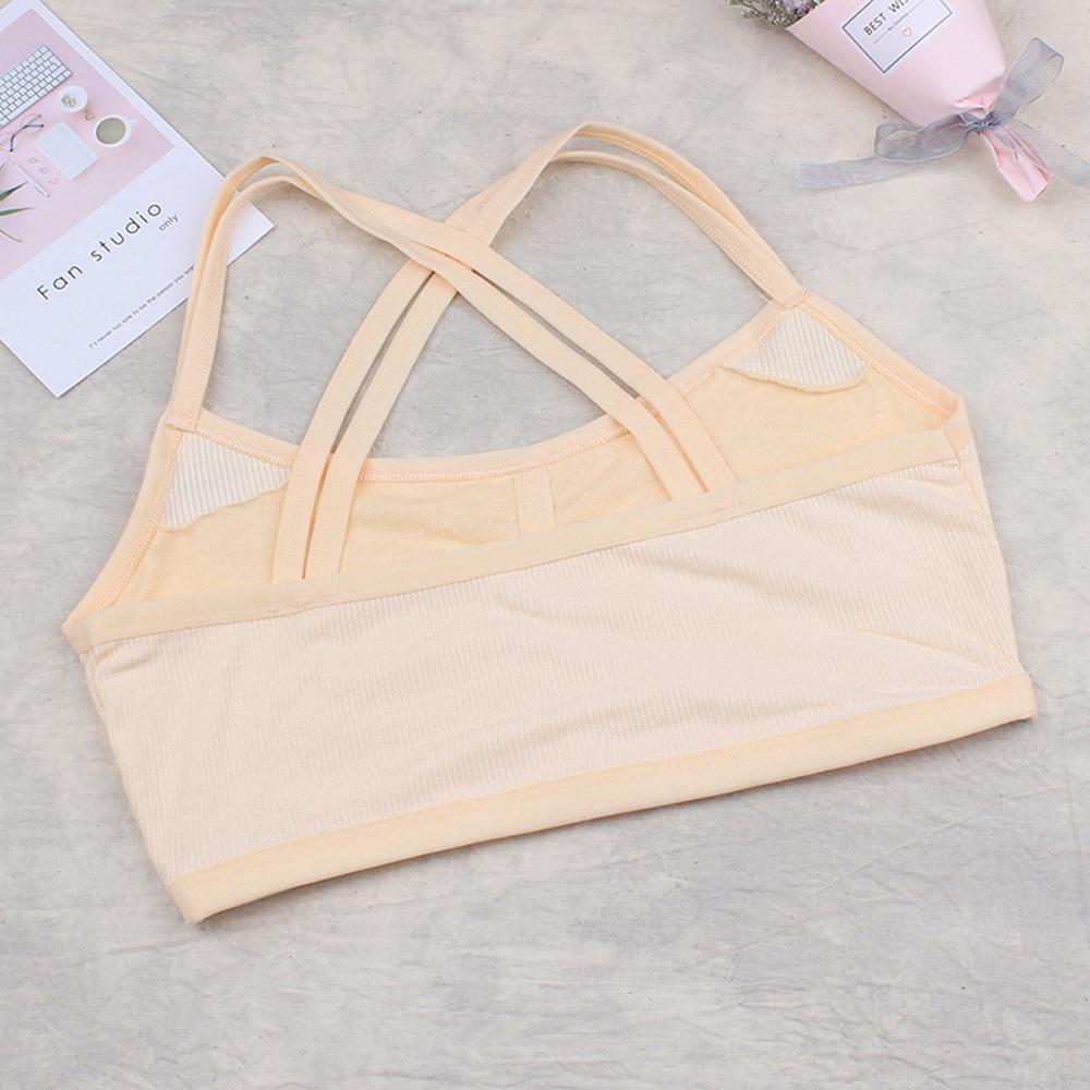 Summer Thin Girl Training Bra For Girls Teenagers Underwear Puberty Young Girls Small Bras Children Sport Undies Clothes