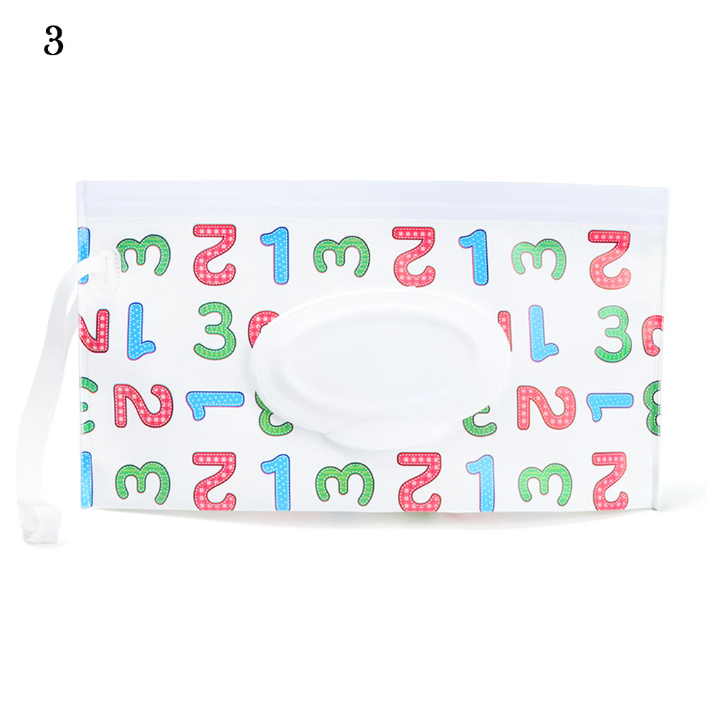 New EVA Baby Wet salviette custodia porta salviette uso riutilizzabile borsa per salviettine umidificate Flip Cover scatola per fazzoletti passeggino per esterni accessori: Style 1-3